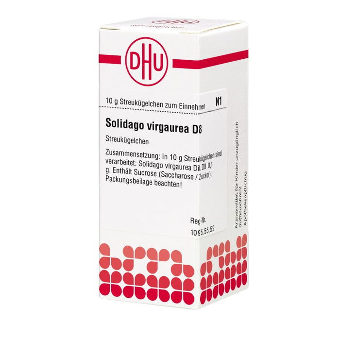 DHU Solidago virgaurea D 8 Streukügelchen, 10 g Globuli