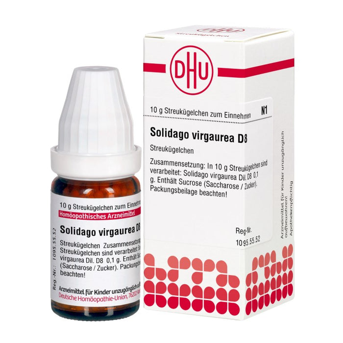DHU Solidago virgaurea D 8 Streukügelchen, 10 g Globuli