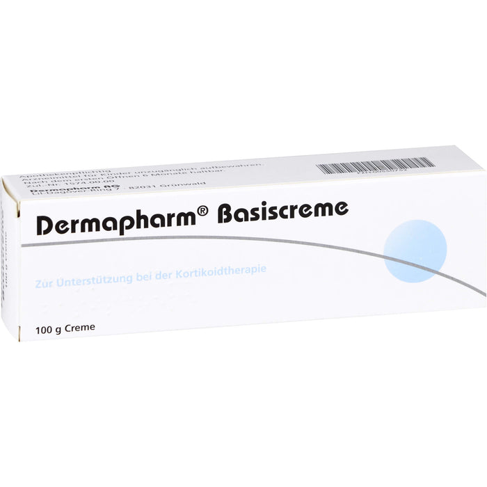 Dermapharm Basiscreme zur Unterstützung bei der Kortikoidtherapie, 100 g Creme