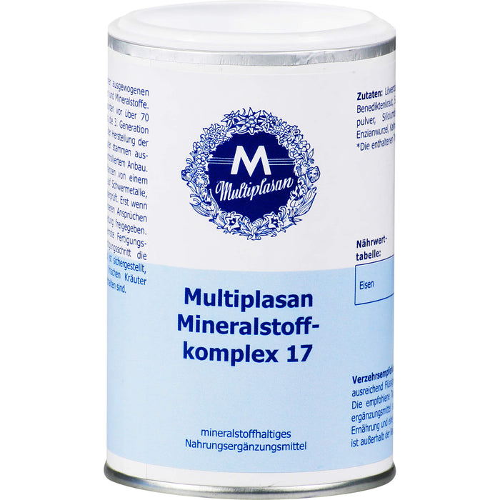 Multiplasan Mineralstoffkomplex 17 Tabletten, 350 St. Tabletten