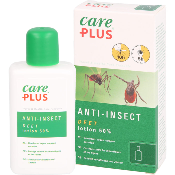 Care Plus Anti-Insect DEET Lotion 50%, 50 ml Lotion
