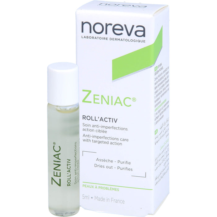 Noreva Zeniac Roll'Activ zur speziellen Behandlung von einzelnen Pickeln, 5 ml Stift