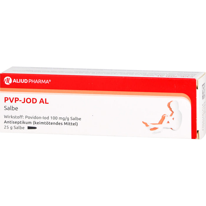 PVP-Jod AL Salbe Antiseptikum, 25 g Salbe