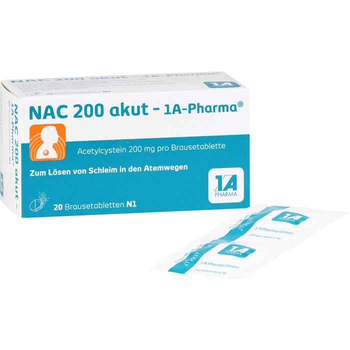 NAC 200 akut - 1 A Pharma, 20 St. Tabletten