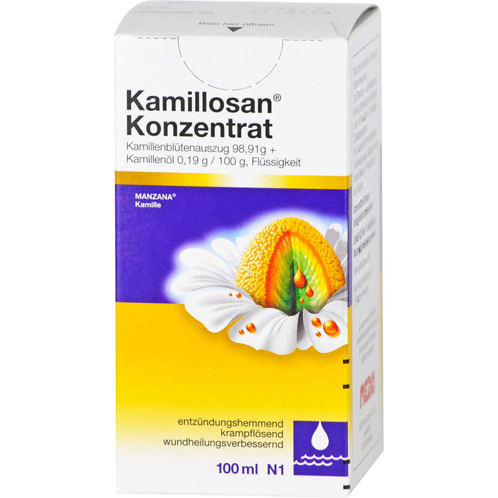 Kamillosan Konzentrat Flüssigkeit entzündungshemmend, 100 ml Lösung