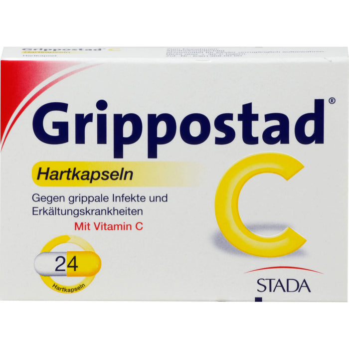 Grippostad C Hartkapseln Original STADA, 24 St. Kapseln