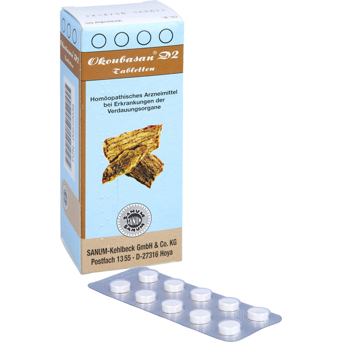 SANUM-KEHLBECK Okoubasan D2 Tabletten, 80 St. Tabletten
