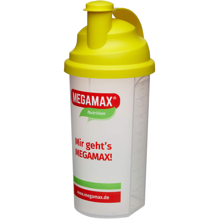 MEGAMAX Wellness Mixbecher Gelb, 1 St. Becher