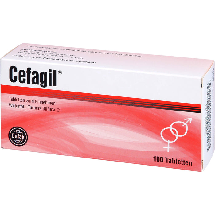 Cefagil Tabletten bei Störungen der Sexualfunktion, 100 St. Tabletten