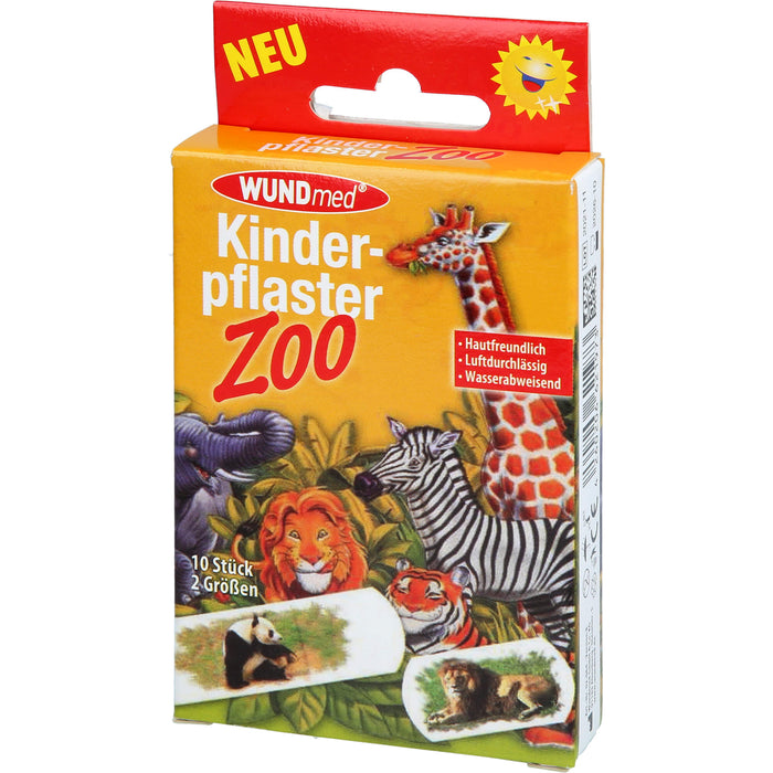 Kinderpflaster Zoo 2 Grössen, 10 St PFL