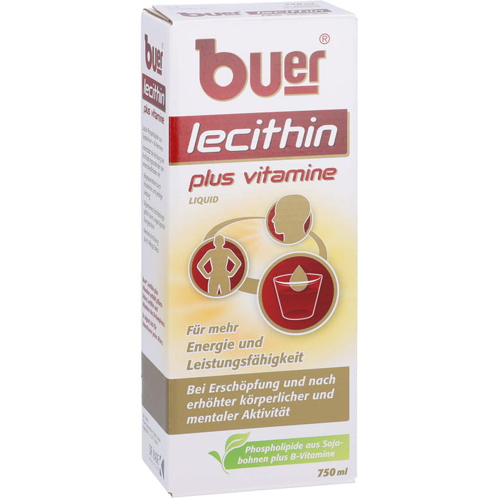 buer Lecithin plus Vitamine Lösung, 750 ml Lösung