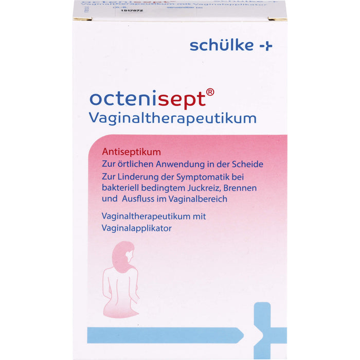 octenisept Vaginaltherapeutikum - Spray inkl. Applikator gegen Scheidenpilz, bakterielle Vaginose, Pilzinfektion, Juckreiz, Brennen und Ausfluss, 50 ml Lösung