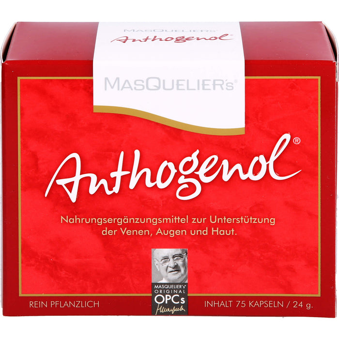 MASQUELIER's Original OPCs Anthogenol Kapseln, 75 St. Kapseln