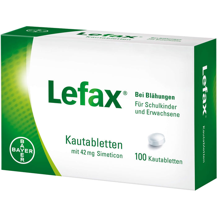 Lefax Kautabletten, 100 St. Tabletten