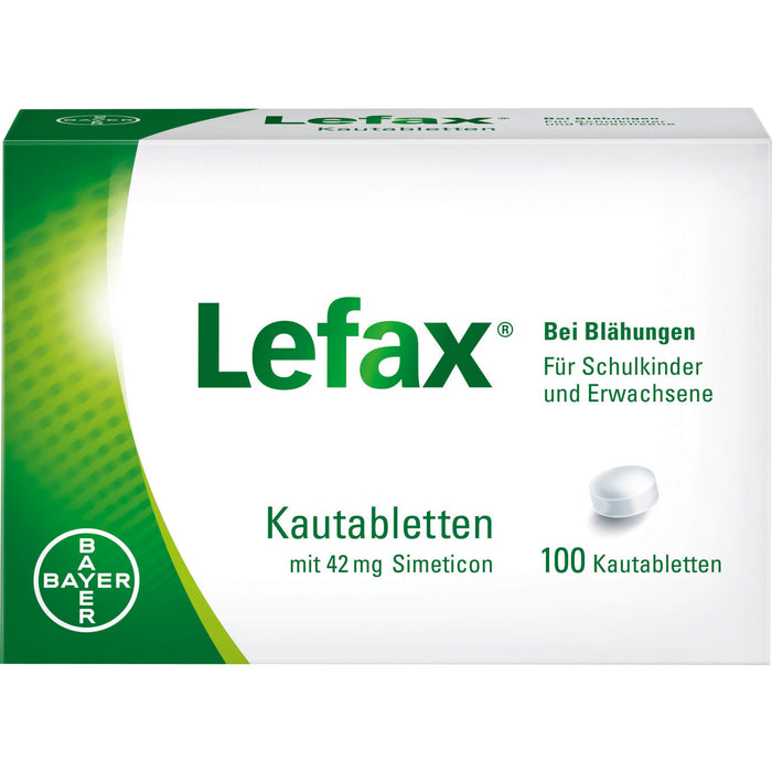 Lefax Kautabletten, 100 St. Tabletten