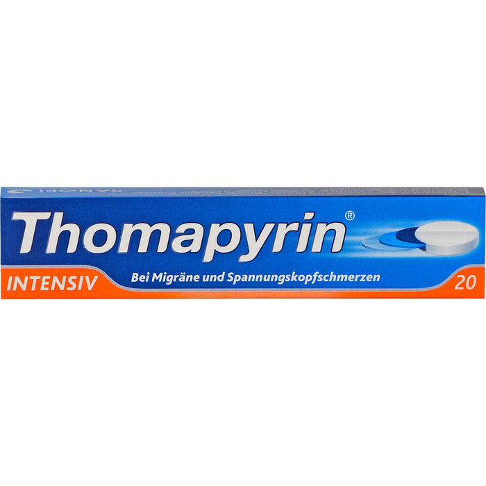 Thomapyrin intensiv Tabletten Original von Sanofi-Aventis, 20 St. Tabletten
