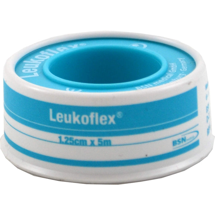 Leukoflex 5 x 1,25 cm okklusives Fixierpflaster, 1 St. Pflaster