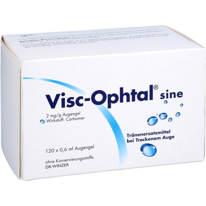Visc-Ophtal sine Augengel bei trockenem Auge, 120 St. Einzeldosispipetten