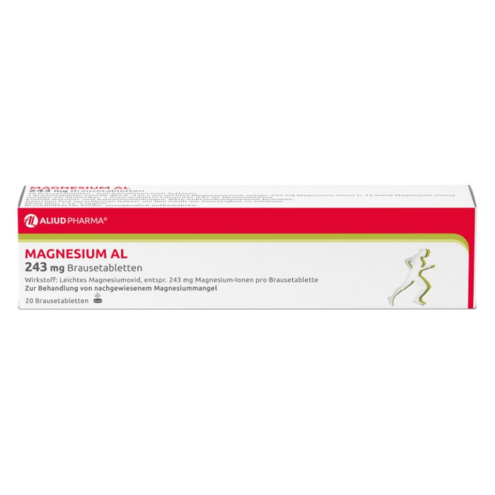 Magnesium AL 243 mg Brausetabletten, 20 St. Tabletten