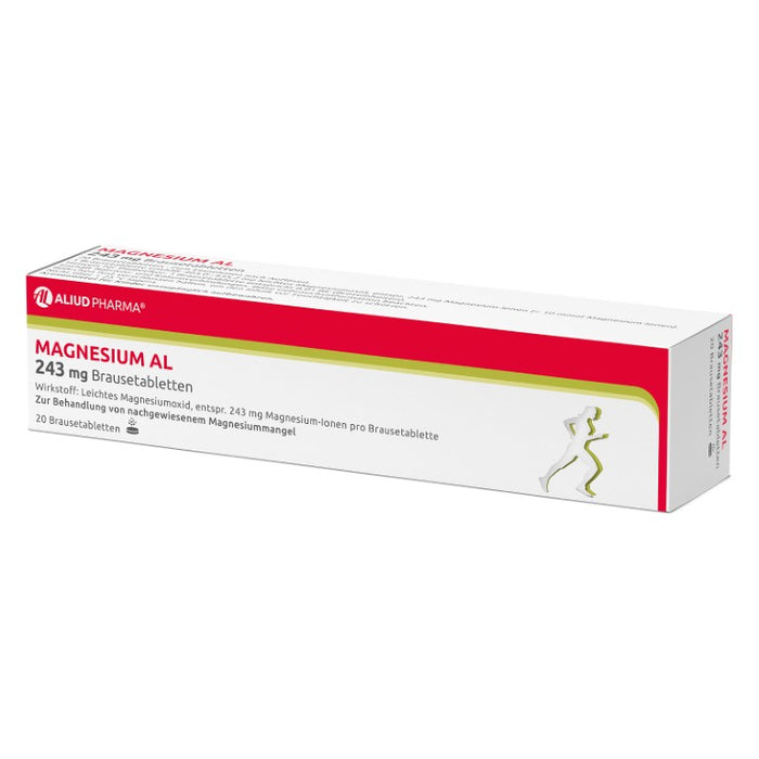 Magnesium AL 243 mg Brausetabletten, 20 St. Tabletten