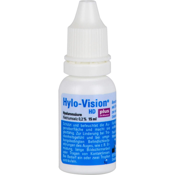 Hylo-Vision HD plus Augentropfen, 15 ml Lösung