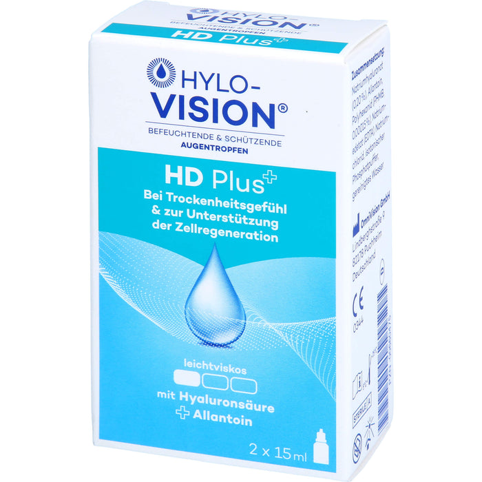 Hylo-Vision HD plus Augentropfen, 30 ml Lösung