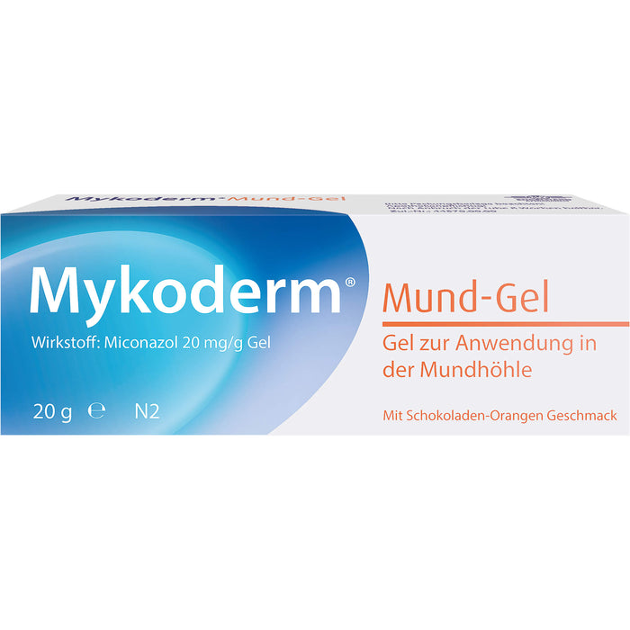 Mykoderm Mund-Gel bei Hefepilzinfektionen der Mundschleimhaut, 20 g Gel