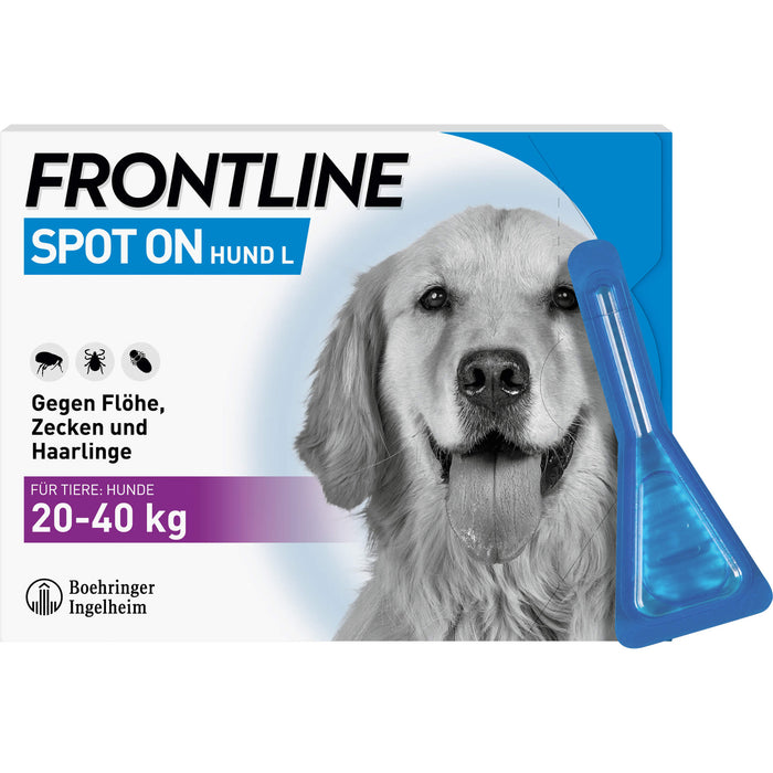 FRONTLINE Spot on Hund L 20-40 kg Pipetten, 3 St. Ampullen