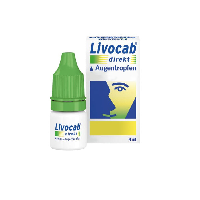 Livocab direkt Augentropfen bei allergischer Bindehautentzündung, 4 ml Lösung