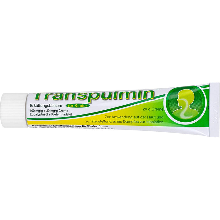 Transpulmin Erkältungsbalsam für Kinder, 20 g Creme