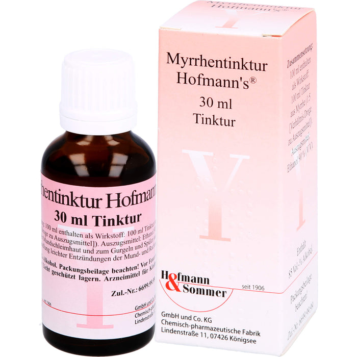 Myrrhentinktur Hofmann's, 30 ml TIN
