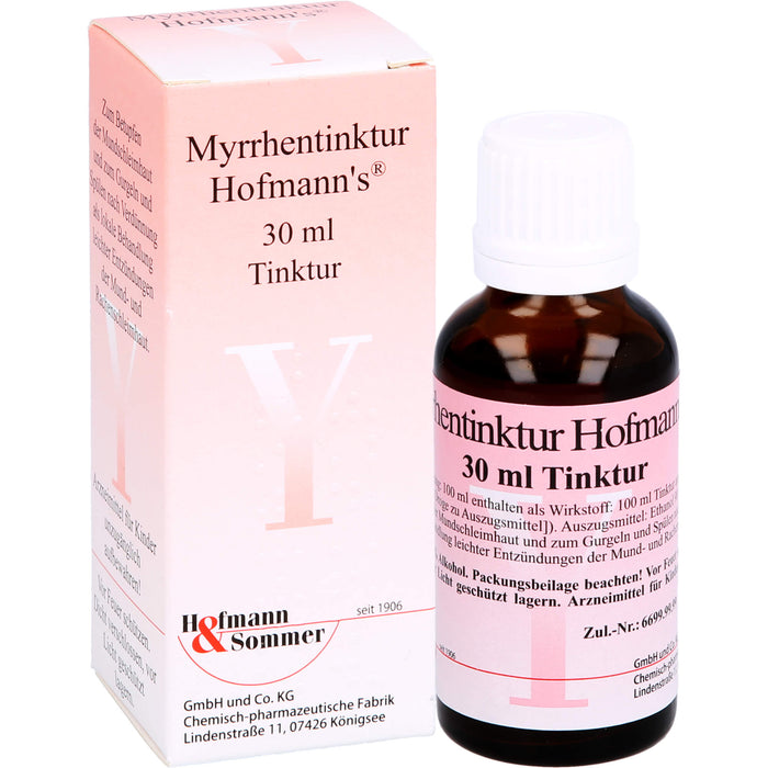 Myrrhentinktur Hofmann's, 30 ml TIN