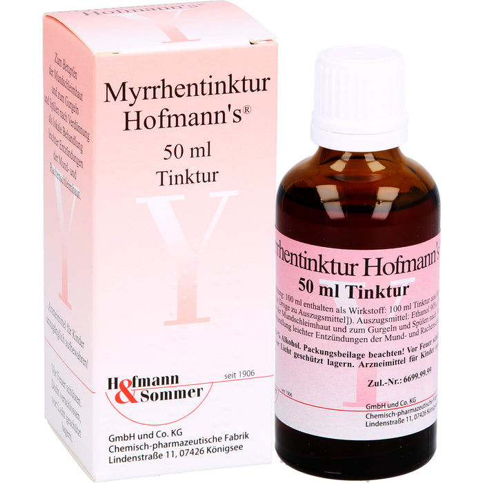 Myrrhentinktur Hofmann's Tinktur, 50 ml Lösung