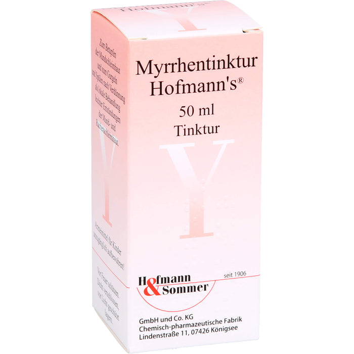 Myrrhentinktur Hofmann's Tinktur, 50 ml Lösung
