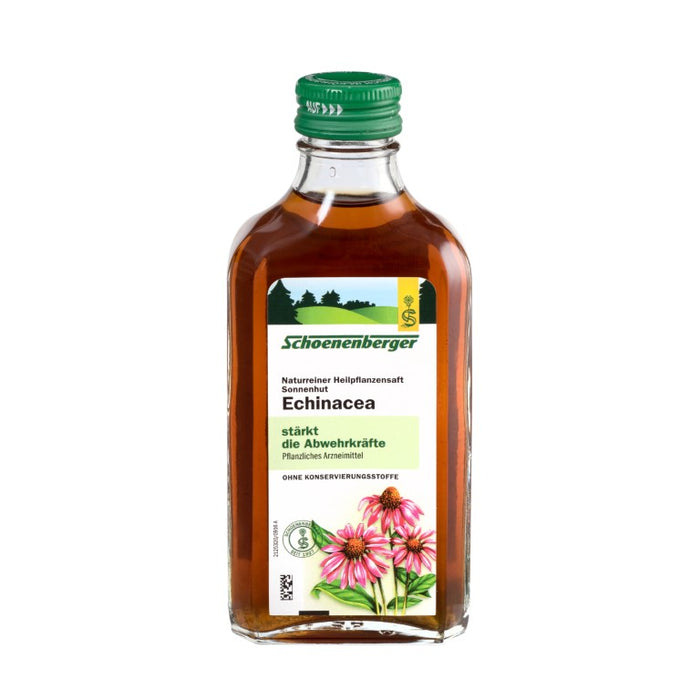 Schoenenberger Echinacea naturreiner Pflanzensaft Sonnenhut, 200 ml Lösung