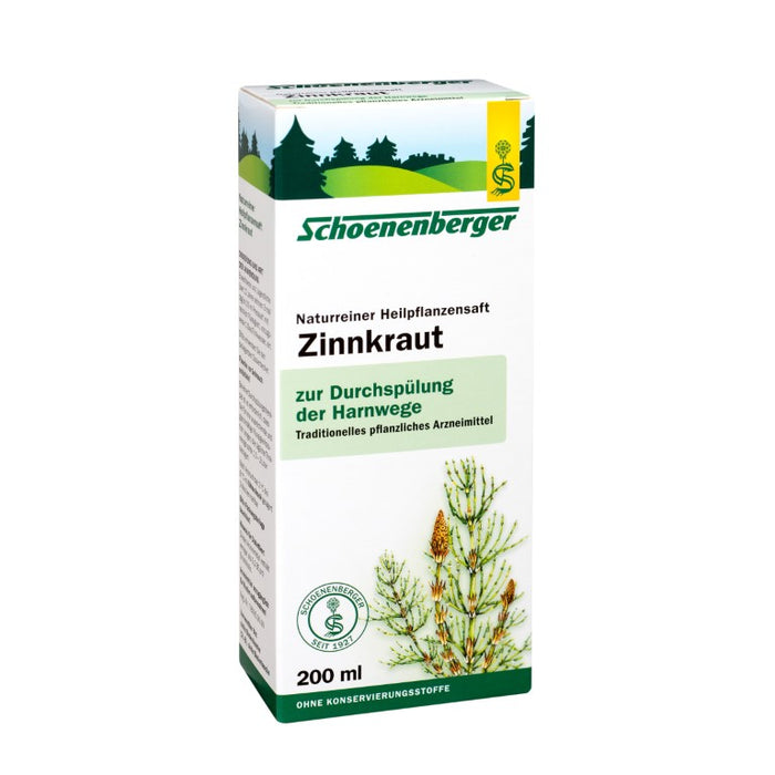 Schoenenberger Zinnkraut naturreiner Heilpflanzensaft, 200 ml Lösung
