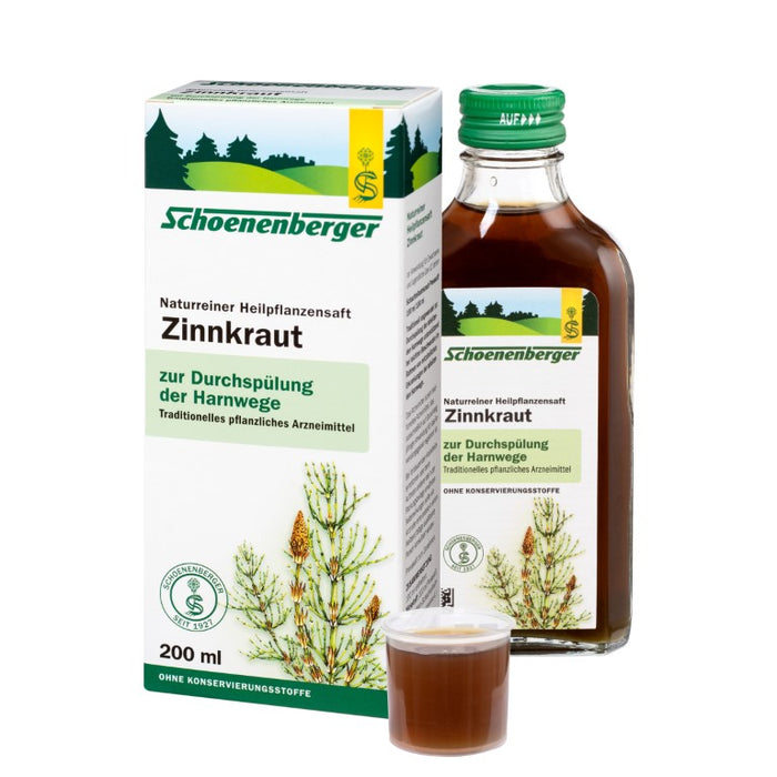 Schoenenberger Zinnkraut naturreiner Heilpflanzensaft, 200 ml Lösung