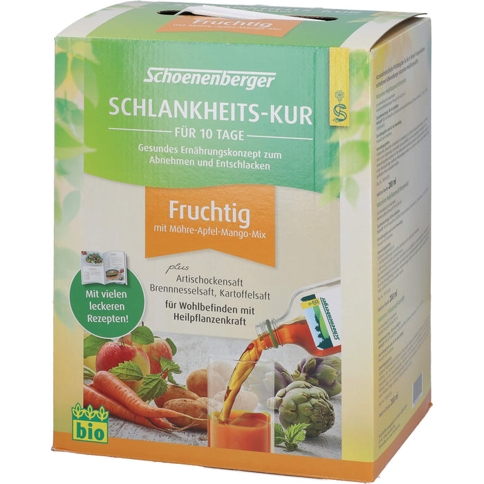 Schoenenberger Schlankheitskur fruchtig  für 10 Tage für Wohlbefinden mit Heilpflanzenkraft, 1 St. Packung