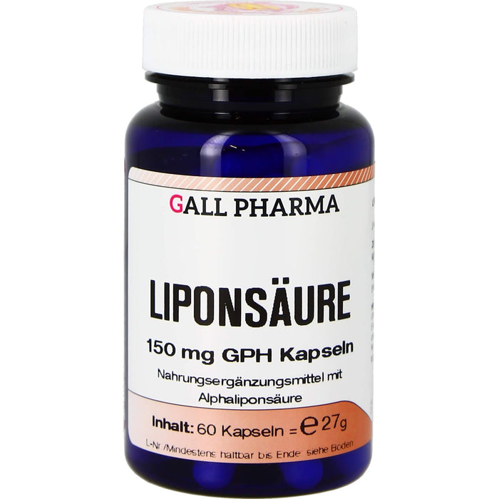 GALL PHARMA Liponsäure 150 mg GPH Kapseln, 60 St. Kapseln