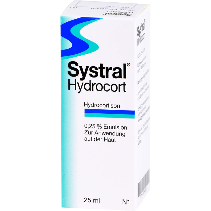Systral Hydrocort 0,25 % Emulsion bei entzündlichen und allergischen Hauterkrankungen, 25 ml Lösung