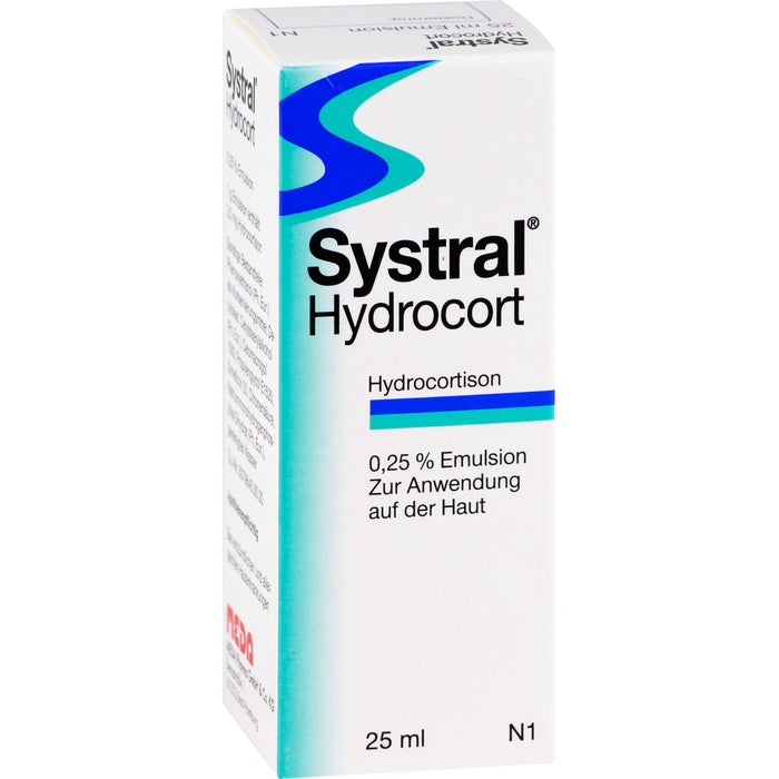 Systral Hydrocort 0,25 % Emulsion bei entzündlichen und allergischen Hauterkrankungen, 25 ml Lösung