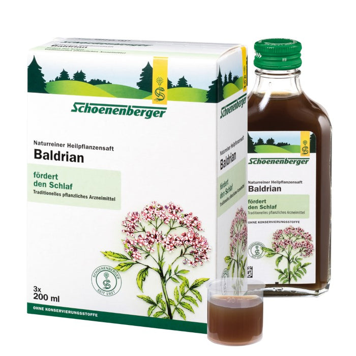 Schoenenberger Baldrian naturreiner Heilpflanzensaft, 600 ml Lösung