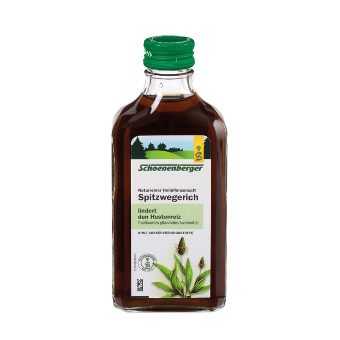 Schoenenberger Spitzwegerich naturreiner Heilpflanzensaft, 600 ml Lösung