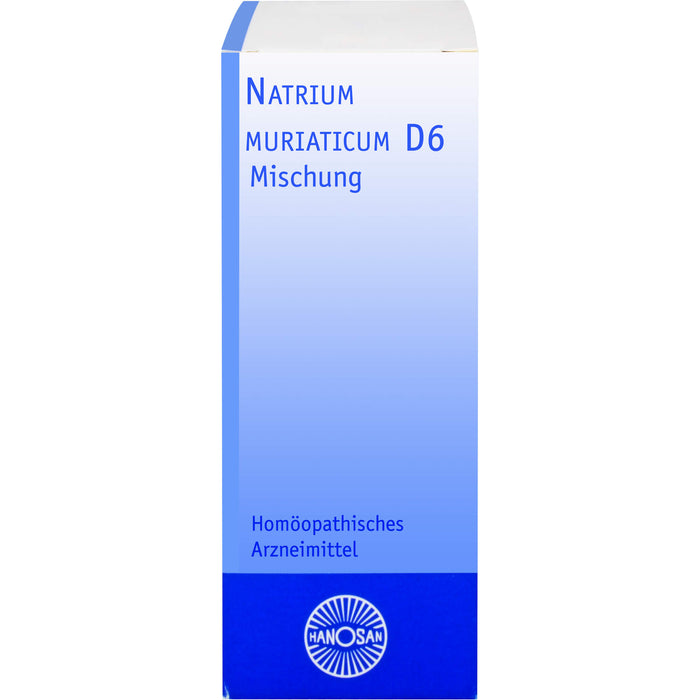 Natrium Muriatum D6 Hanosan Dilution, 20 ml Lösung