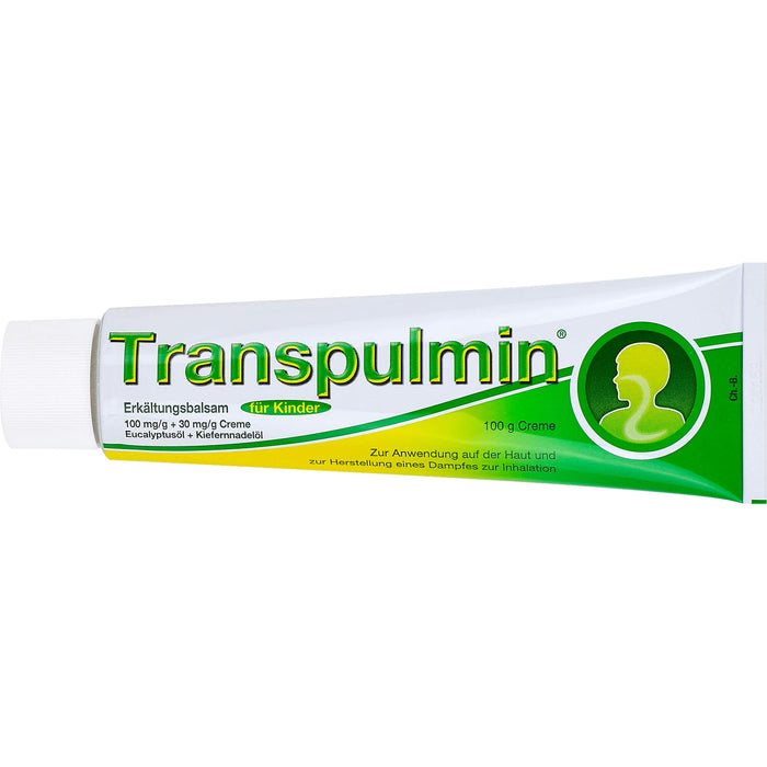 Transpulmin Erkältungsbalsam für Kinder, 100 g Creme