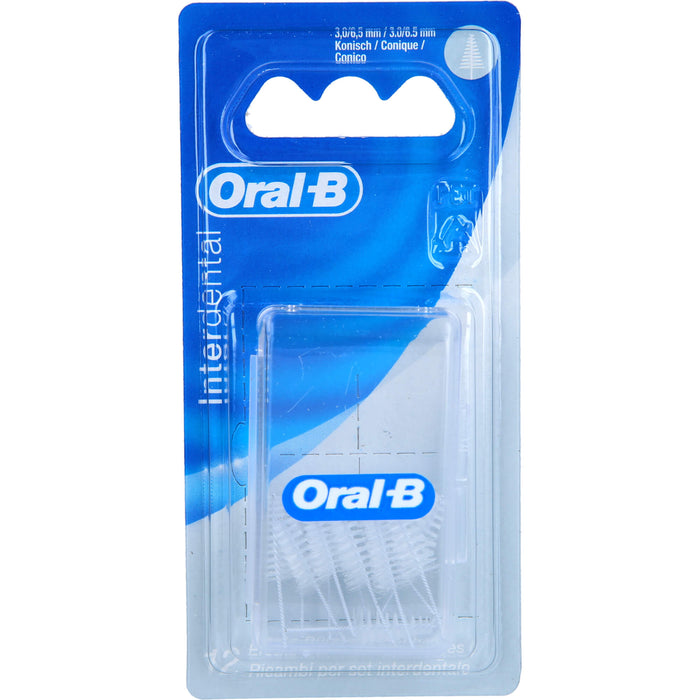 Oral-B Interdentalbürsten Nachfüllpack konisch fein 3,0-6,5, 12 St. Interdentalbürsten