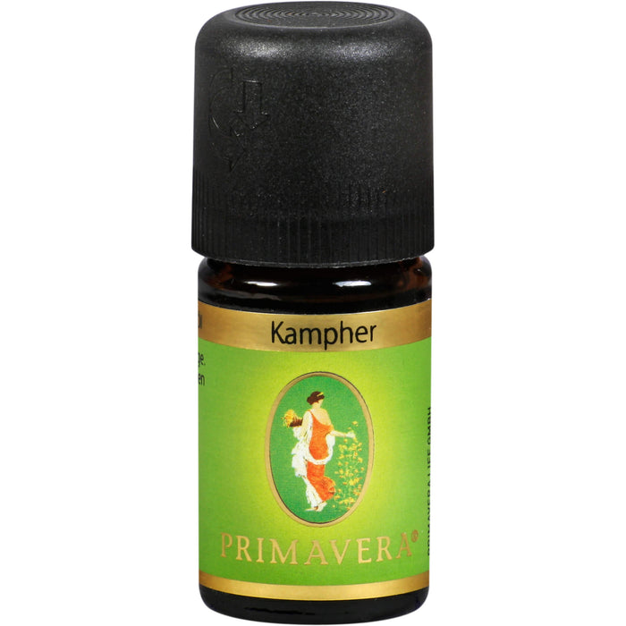 PRIMAVERA Kampher bio 100% naturreines Ätherisches Öl, 5 ml ätherisches Öl