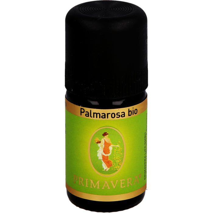 PRIMAVERA Palmarosa bio 100% naturreines Ätherisches Öl, 5 ml ätherisches Öl