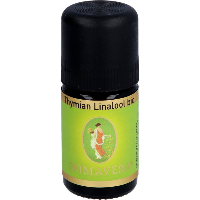 PRIMAVERA Thymian Linalol bio 100% naturreines Ätherisches Öl, 5 ml ätherisches Öl
