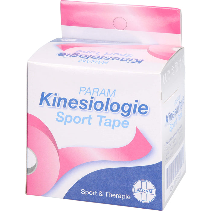 Kinesiologie Sport Tape 5cmx5m Pink, 1 St PFL